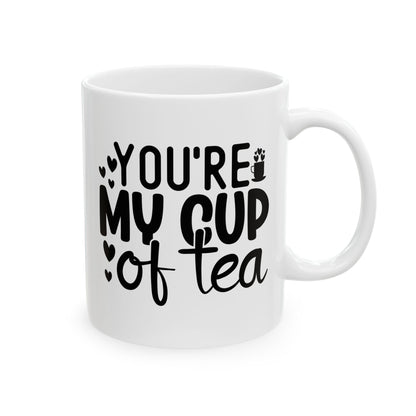 Bedruckte Kaffeetasse – 11oz (330 ml) – „Cup of Tea 3“ – robust & stilvoll
