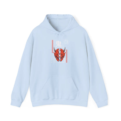 „Anime Mask“ Hoodie – Unisex Streetwear Style