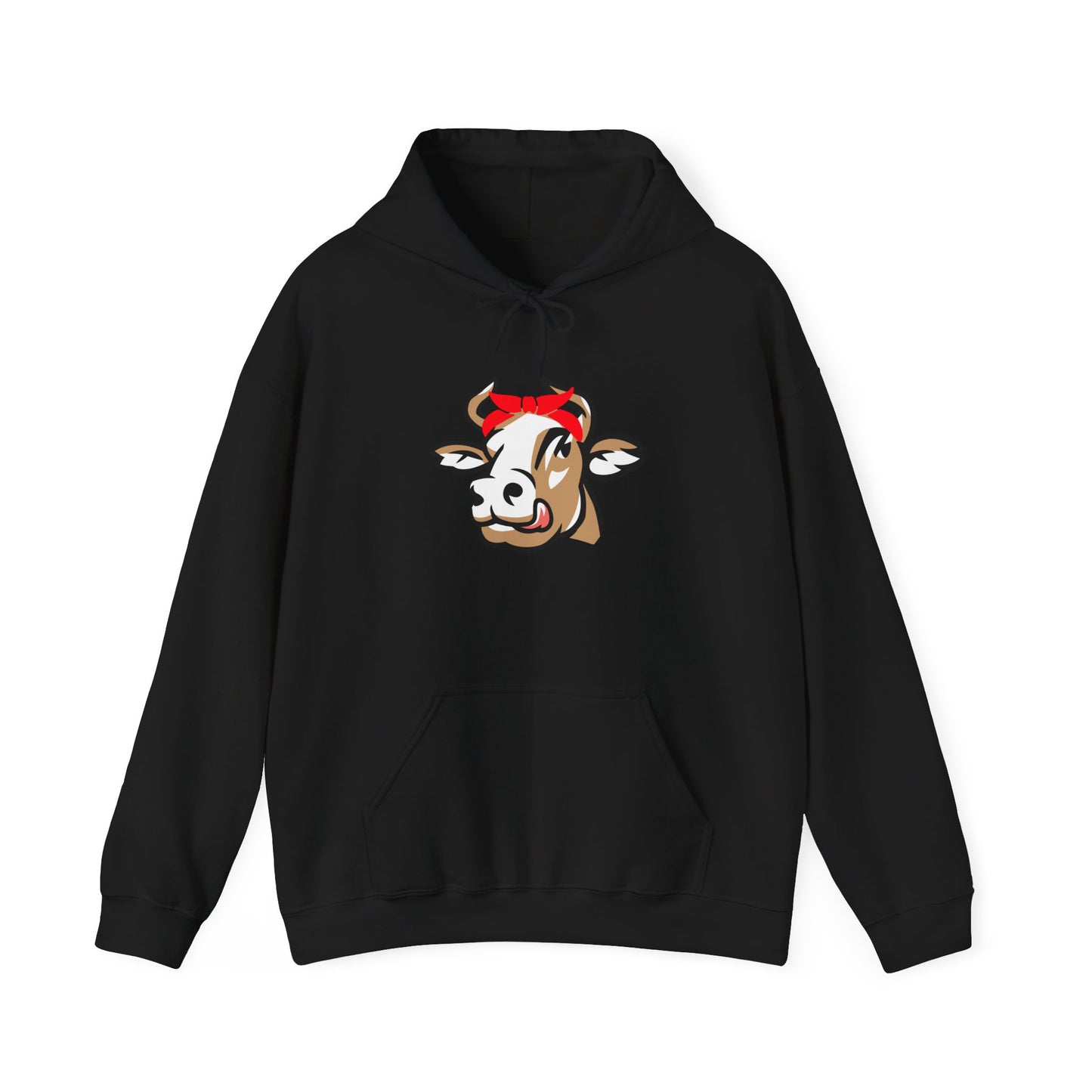 Kapuzenpullover "Cow" – Perfekt für Freizeit & Alltag