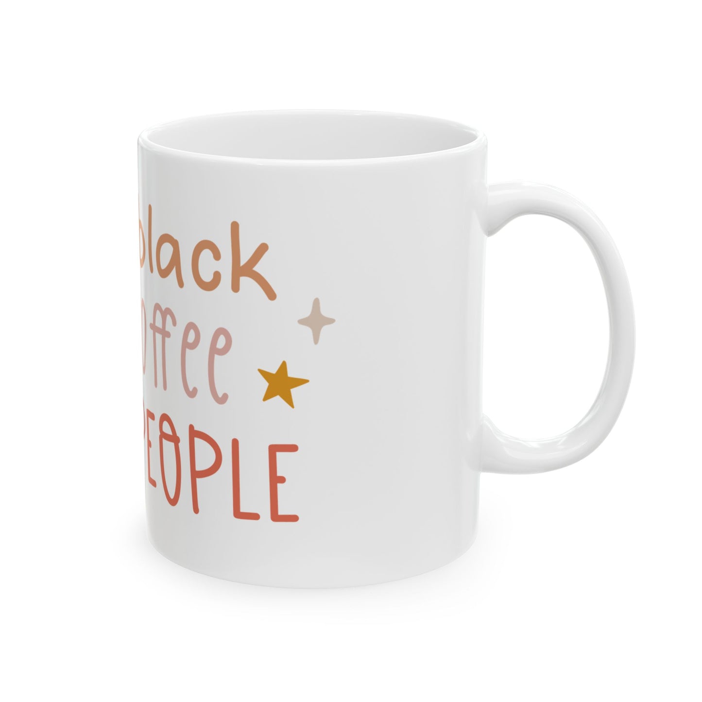Bedruckte Kaffeetasse – 11oz (330 ml) – „Avoid People“ – robust & stilvoll
