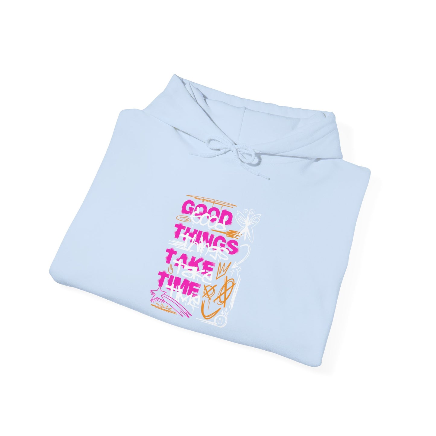 "Good Things" Kapuzenpullover – Moderner Streetwear Look