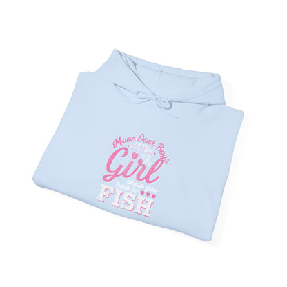 „Show You How To Fish“ Artistic Unisex Hoodie – Unique Graphic Sweatshirt, Cozy Layer, Everyday Wear, Gift for Him/Her, Casual Fashion