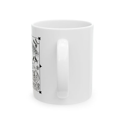 Bedruckte Kaffeetasse – 11oz (330 ml) – „Hot Cocoa“  – robust & stilvoll