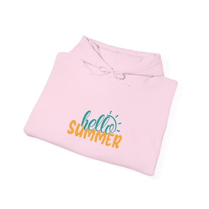 Gemütlicher Hoodie "hello Summer" – Unisex Fit & Komfort