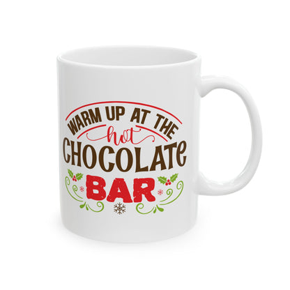 Bedruckte Kaffeetasse – 11oz (330 ml) – „Chocolate Bar“ – robust & stilvoll