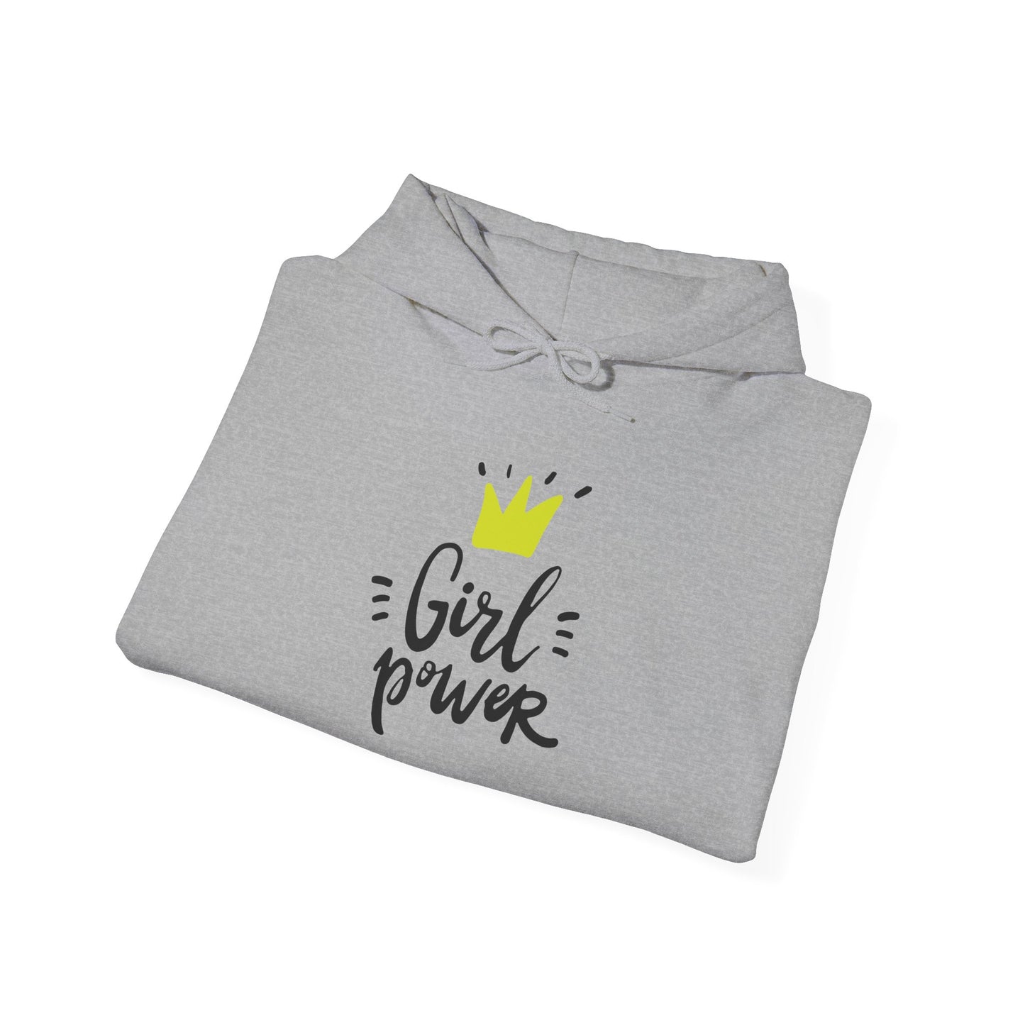 „Girl Power“ Artistic Unisex Hoodie – Unique Graphic Sweatshirt, Cozy Layer, Everyday Wear, Gift for Him/Her, Casual Fashion