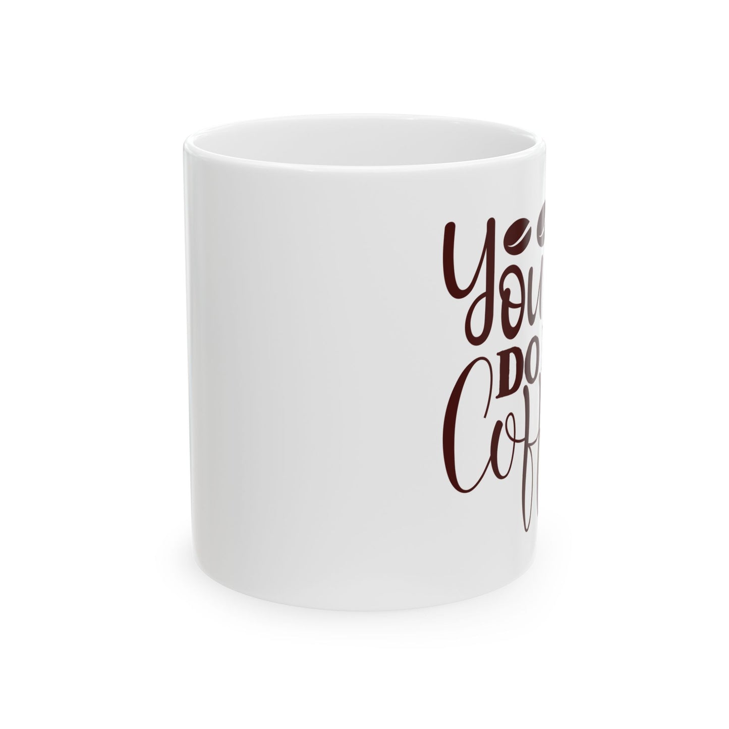 Bedruckte Kaffeetasse – 11oz (330 ml) – „Do It 2“ – robust & stilvoll
