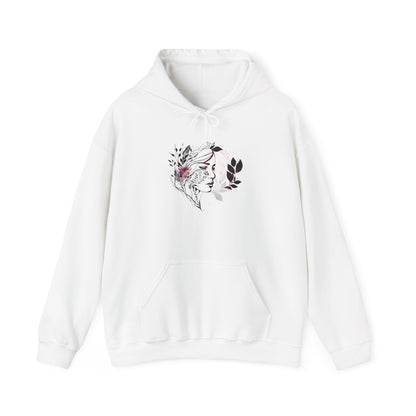 Artistic Unisex Hoodie – Unique Graphic Sweatshirt, Cozy Layer, Everyday Wear, Gift for Him/Her, Casual Fashion
