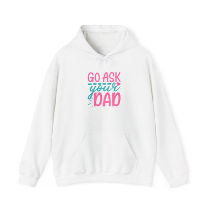 "Ask Your Dad" Kapuzenpullover – Moderner Streetwear Look
