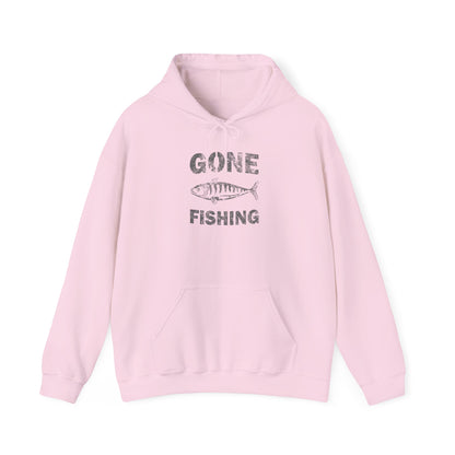 "Gone Fishing" Kapuzenpullover – Moderner Streetwear Look