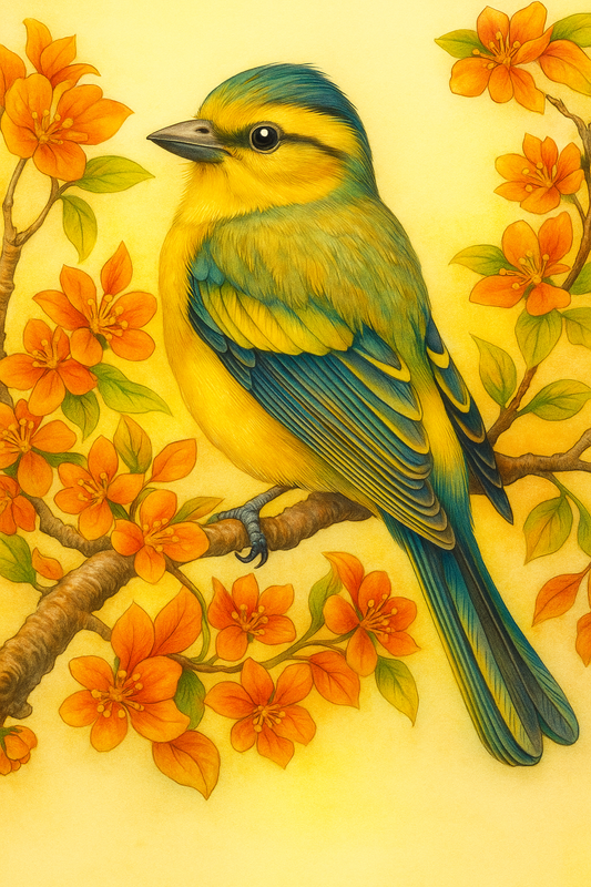🦜 Federleicht & Farbenfroh – Das Malbuch mit 50 faszinierenden Vögeln 🎨🌿
