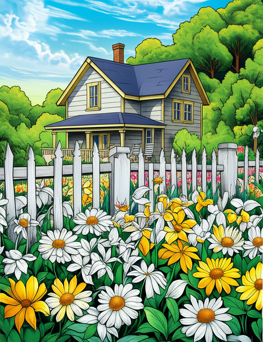 🌺🪴 „Gartenträume zum Ausmalen – Malbuch mit 50 neuen Gartenmotiven (Vol. 2)“ 🎨🌼